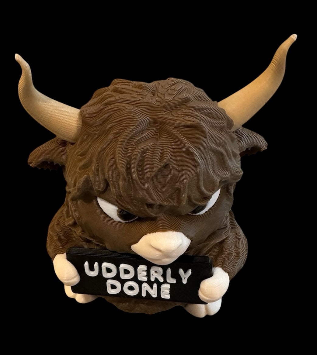 Animals With an Attitude (Highland Cow)