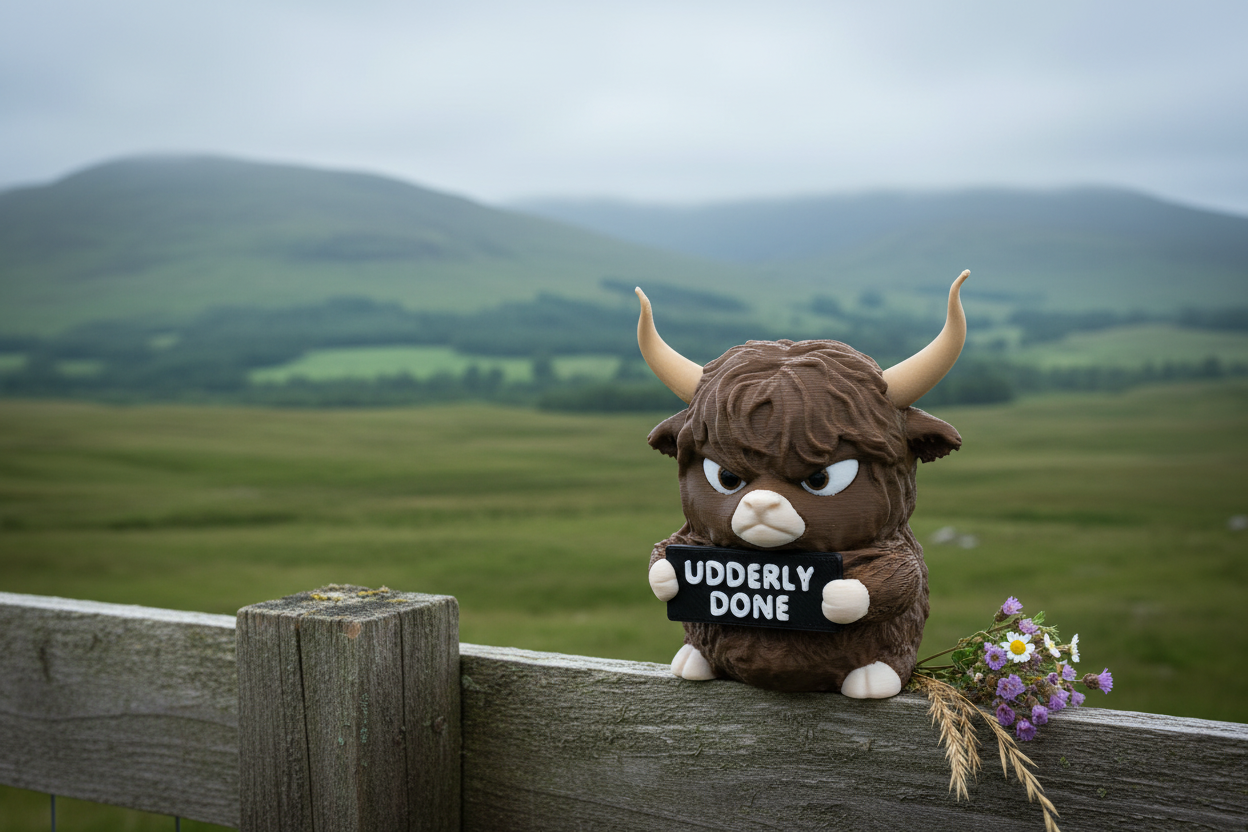 Animals With an Attitude (Highland Cow)
