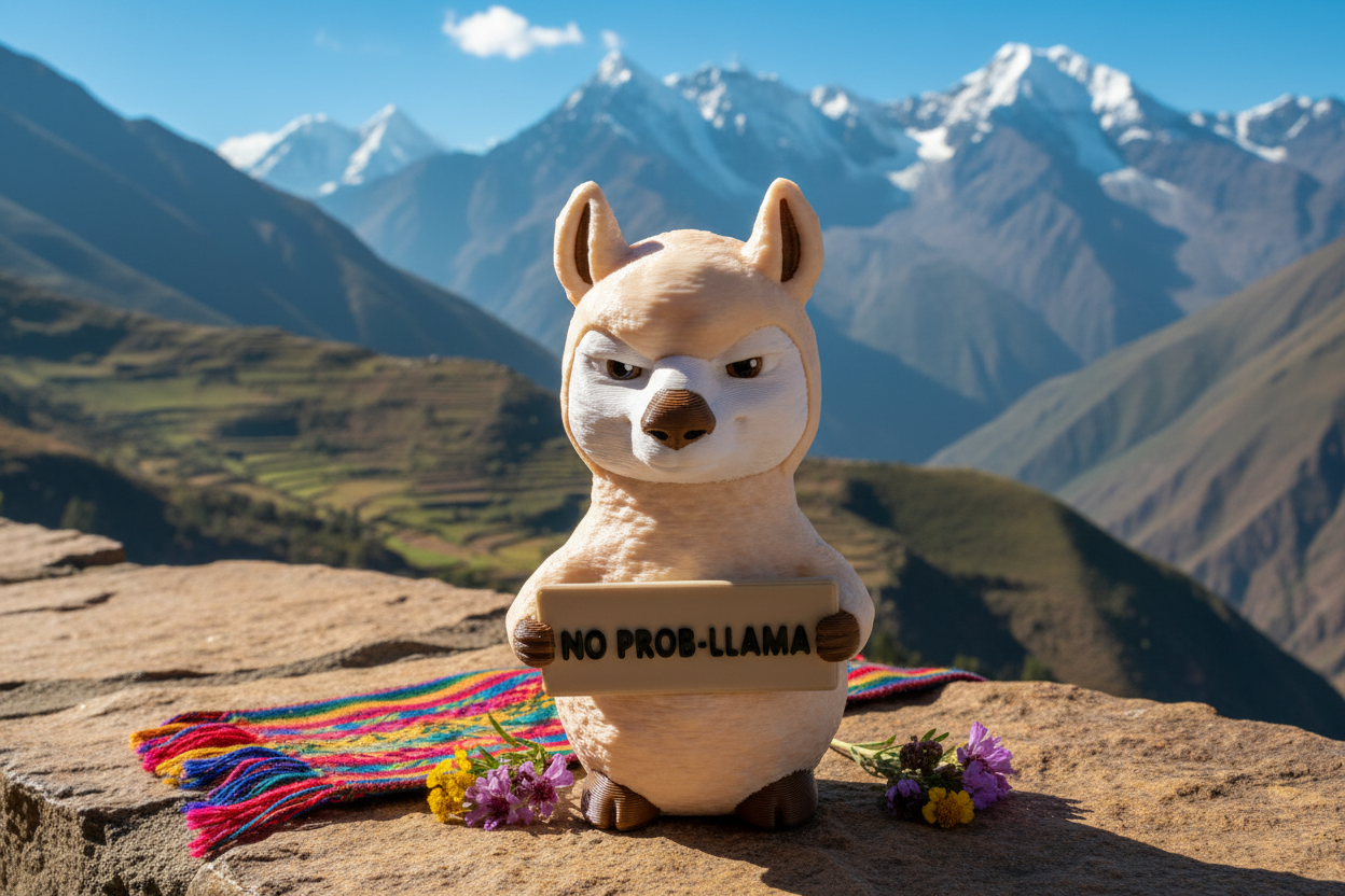 Animals With an Attitude (Llama)
