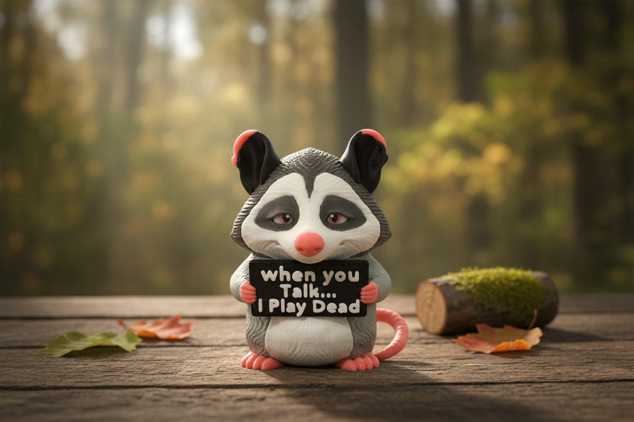 Animals With an Attitude (Opossum)