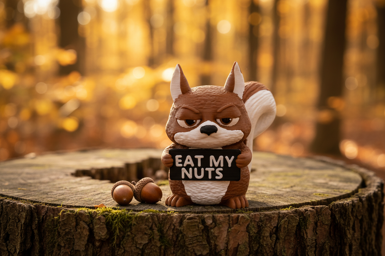 Animals With an Attitude (Squirrel)